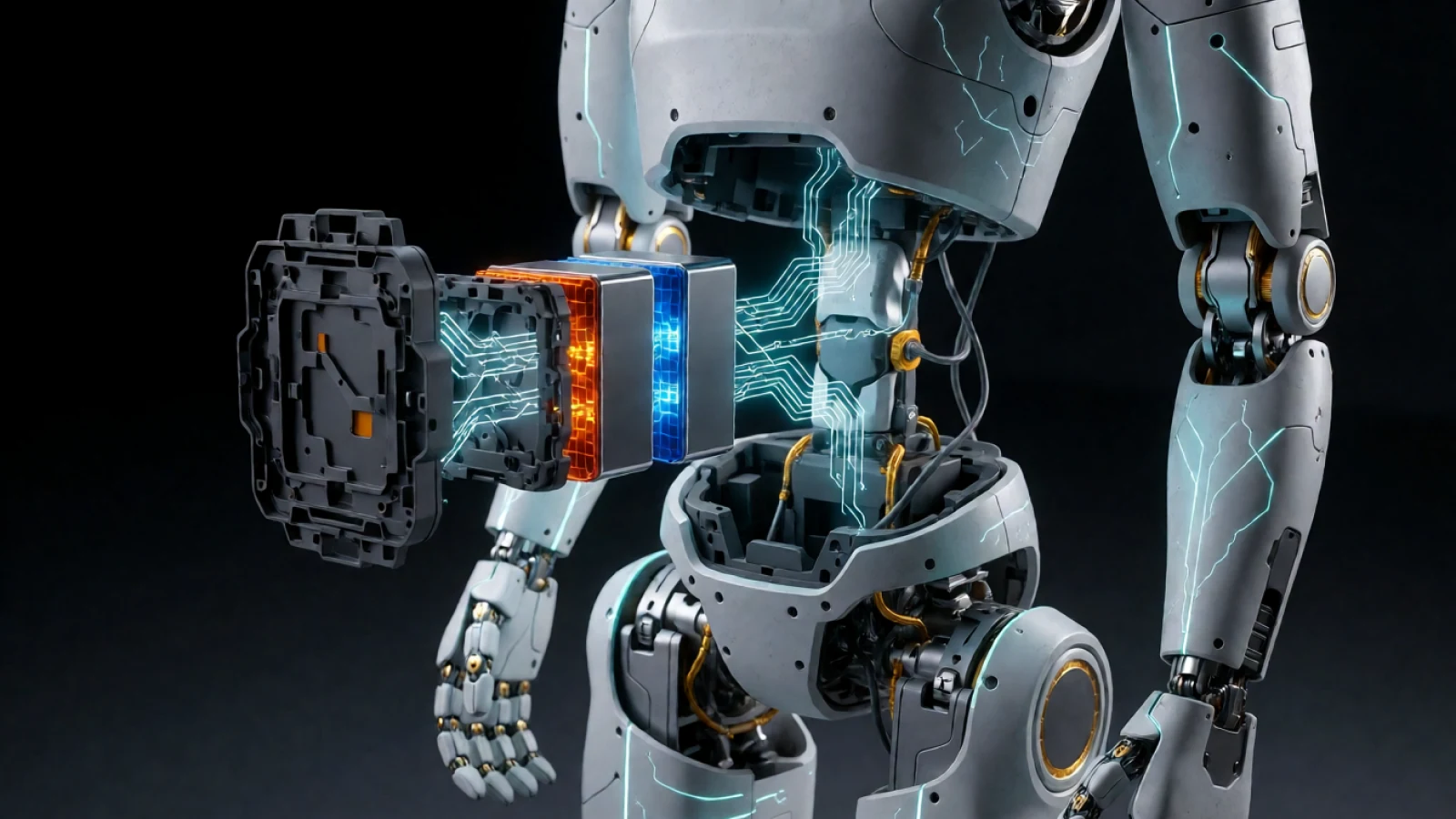 EngineAI T800 humanoid computing architecture with Orin NX AGX Orin and Thor options